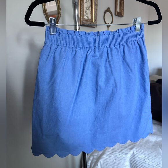 J.Crew Linen Blend Mini Skirt - Picture 2 of 6